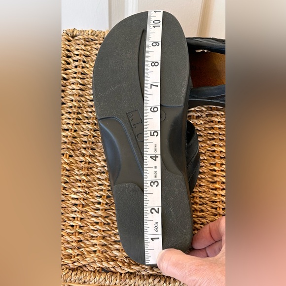 Naot Brand Women’s Leather Slides Black Size EU 41‎ - Picture 10 of 12